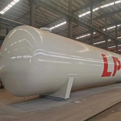 ASME 표준 100톤 35m3 LPG 가스 저장 탱크