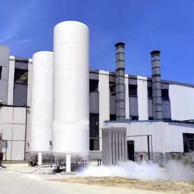 ASME 20피트 LNG 탱크 200 m³ 스테인리스 스틸 저장 1.6 MPa