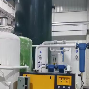 레이저 절단을 위한 0.1-0.8MPa 압력 및 ≥90%±3% 산소 순도를 갖춘 산업용 PSA 산소 발생기