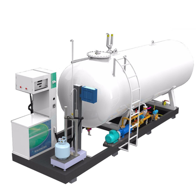 1000L LPG 기체 봉입 주유소 40cbm, 2.5Mpa 자동차 LPG 주유소