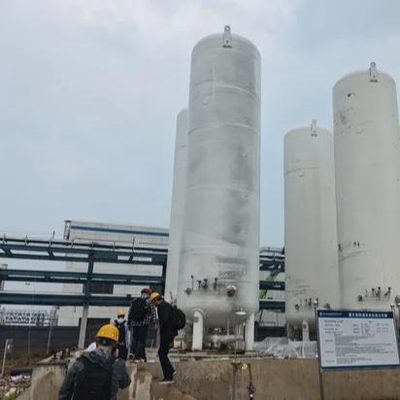 100-20000L ASME 강철 극저온 대기압 LNG / CNG / LPG 가스 실린더 / 저장 탱크