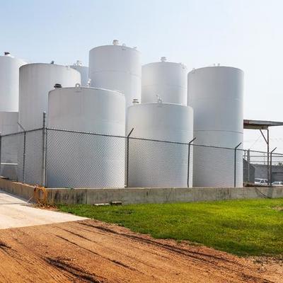 수직 산업용 원유 / 디젤 연료 / 무거운 연료 기름 저장 탱크 300 M3-10000 M3