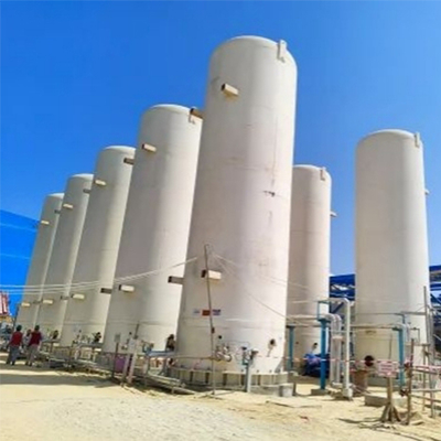 5m3 16바 Cryogenic 탱크 저장 Lox 극저온 액체 산소 탱크