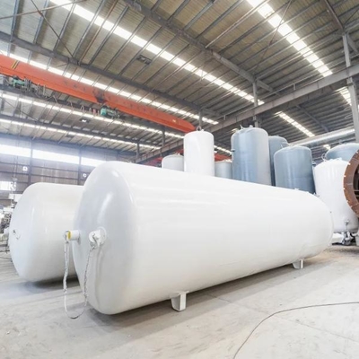 화학 산업용 50m3 0.8Mpa 수평 냉동 LNG 저장 탱크