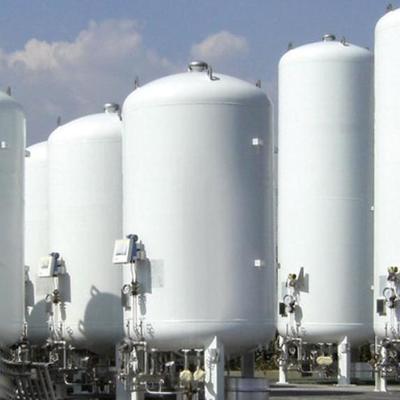 1000L 수직 냉동 액체 질소 저장 탱크 1.6MPa