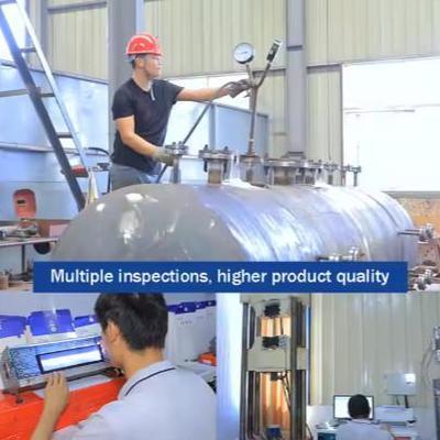 20M3 수직 냉동 저장 탱크 1.6MPa 압력