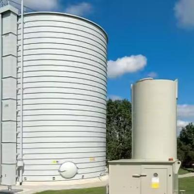 10m3 수직 극저온 액체 산소 저장 탱크 1.6MPa 304 스테인리스 스틸