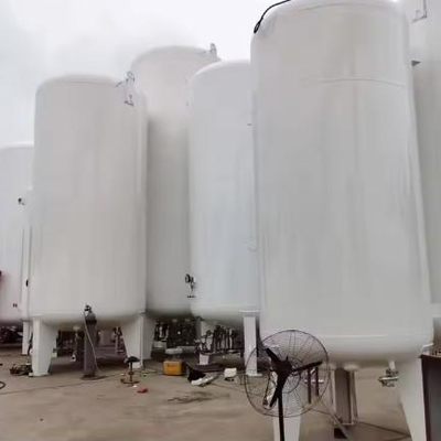 ASME 인증 극저온 저장 탱크 5000L 3MPa 수평형