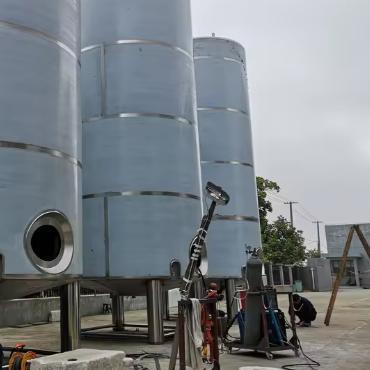 50m3 LNG 저장 탱크 0.5-25 바 압력 범위