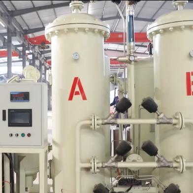 2025 VPSA PSA 산소 발전기 150Bar 충전 압력 42Nm3/hr 출력 및 0.04-0.06Mpa 출력 압력