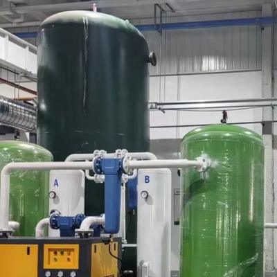 2025 VPSA PSA 산소 발전기 150Bar 충전 압력 42Nm3/hr 출력 및 0.04-0.06Mpa 출력 압력