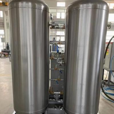 산업용 대용량 PSA 질소 발생기, 0.1-0.8Mpa 압력 범위 및 3-2000Nm3/h 유량