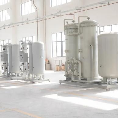 PSA 질소 발생기, 220V/380V/50-60Hz 전압, 3-20Nm3/h 유량 및 OEM 제공