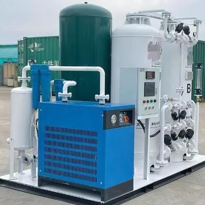 병원용 PSA 산소 발전기, PLC 제어 시스템 및 의료 산소 공급용 스테인레스 스틸 구조