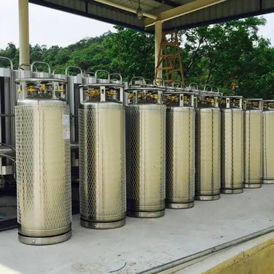 모바일 극저온 듀어는 2.6mpa 450l 산소 탱크를 실린더를 답니다