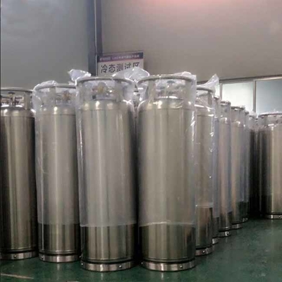 195L 2.3MPa LN2 듀어 탱크 495L 아르곤 드와병 질소 저장소