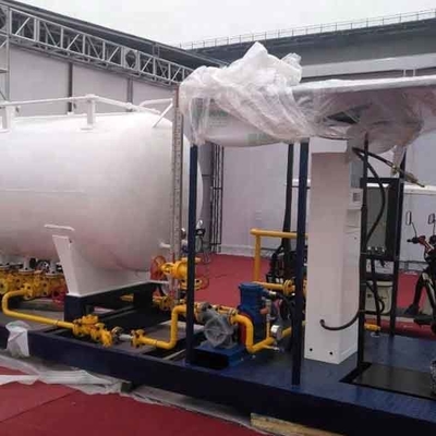 10 톤 LPG 자동차 가스 펌프, 1.77mpa 오토가스 주유소에 대한 모바일 5
