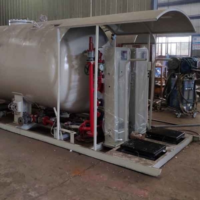 주유소 12m3 LPG 연료보충 주유소를 충전하는 가지고 다닐 수 있는 10m3 LPG 주유소