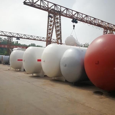 1.77 MPa 수평선상 LPG 가스 축열조 100 톤 쌓아 올려진 총탄