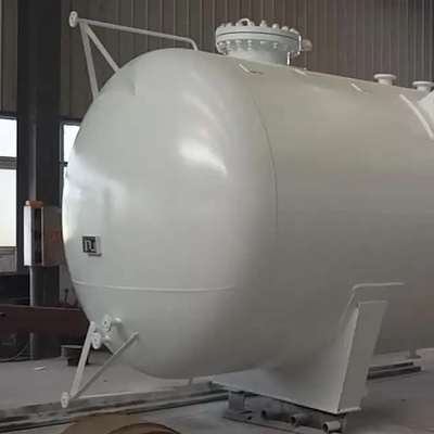 땅 위의 수평선상 LPG는 25m3 Q345R LPG 내각을 탱크에 저장합니다