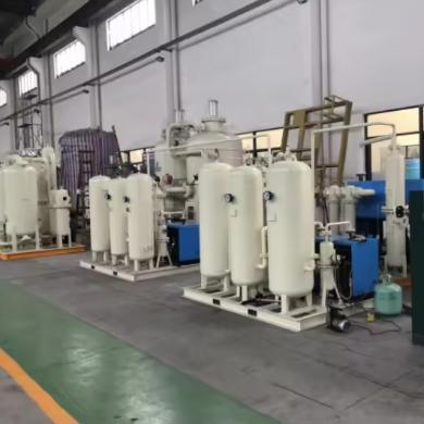 95.0% - 99.9995% 순도 3 Nm3/h - 400 Nm3/h PSA 질소 발전기 환경 친화적 인 질소 제조 공장